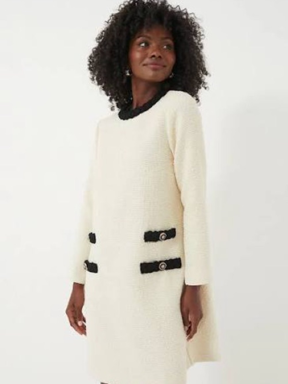 Tuckernuck Jackie Tweed Dress Long Sleeve
